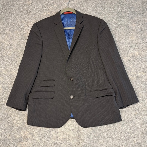 Ted Baker London Charcoal Gray Wool Blend Sport Coat Blazer Jacket Men’s 44R - Picture 2 of 12